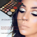 TAVICE All - Matte Eyeshadow Palette with Shimmering Accents 29 - Shade Collection, Portable Beauty Palette for Universal Eye Makeup Looks - Battery Mate