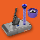 Tavice Battery Compatible with Dyson Compatible V8 Vacuum Battery + Pre Filter + Post Filter Combo - Battery Mate
