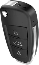 TAVICE Car Key Fob Camera 1080P HD Hidden Camera with Motion Detection, Loop Recording, 128GB, 940nm No - Glow Night Vision, Mini Portable Keychain for Home or Office - Battery Mate