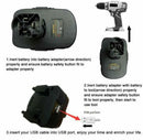TAVICE DM18GL Battery Adapter Compatible with Milwaukee M18 & DeWalt 18V/20V Batteries for Craftsman 19.2V Power Tools Converter (Battery Not Included) - Battery Mate