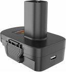 TAVICE DM18GL Battery Adapter Compatible with Milwaukee M18 & DeWalt 18V/20V Batteries for Craftsman 19.2V Power Tools Converter (Battery Not Included) - Battery Mate