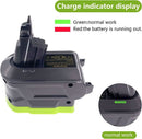 Tavice Dyson V6 Battery Adapter to Ryobi ONE+ 18V Li - Ion Battery - Tavice