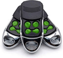 TAVICE Garage Door Remote Compatible with M - 832 M - 842 M - 844 Green 4 Button 433.92MHz Replacement for M - 230T M - 430R Garage Door Openers (3 Pack) - Battery Mate