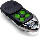 TAVICE Garage Door Remote Compatible with M - 832 M - 842 M - 844 Green 4 Button 433.92MHz Replacement for M - 230T M - 430R Garage Door Openers (3 Pack) - Battery Mate