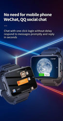 Tavice Helio Smart Watch with Sim Card, 2.4" Screen, GPS, Dual Camera, WiFi, Pedometer, 4G, Google Play Store - Battery Mate