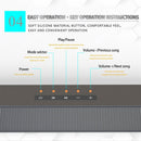 Tavice Home Theatre Full Range Bass Surround Sound Wireless Bluetooth 5.0 Soundbar - Tavice