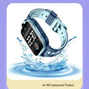 Tavice Kids 4G Smartwatch - Waterproof with GPS Tracker, SIM, Voice & Video Call, Camera, SOS Emergency Call & Educational Games (BLUE) - Tavice