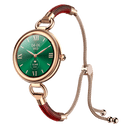 Tavice Misso Smartwatch for Women | Red Jewellery Style Strap, 1.19" AMOLED Display, Bluetooth Calling, AI Voice, Heart Rate, Sleep, Camera & Fitness Tracking - Tavice