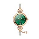 Tavice Misso Smartwatch for Women | Silver Jewellery Strap, 1.19" AMOLED Display with Gold Watch Face, Bluetooth Calling, AI Voice, Heart Rate, Sleep, Camera & Fitness Tracking - Battery Mate