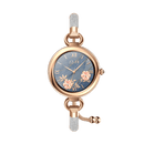 Tavice Misso Smartwatch for Women | Silver Jewellery Strap, 1.19" AMOLED Display with Gold Watch Face, Bluetooth Calling, AI Voice, Heart Rate, Sleep, Camera & Fitness Tracking - Battery Mate
