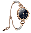 Tavice Misso Smartwatch for Women | Silver Jewellery Strap, 1.19" AMOLED Display with Gold Watch Face, Bluetooth Calling, AI Voice, Heart Rate, Sleep, Camera & Fitness Tracking - Battery Mate