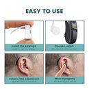TAVICE Rechargeable Dual Behind - the - Ear Sound Amplifier with Noise Reduction and Long Battery Life | USB Charging | Discreet Design - Tavice