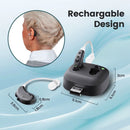 TAVICE Rechargeable Dual Behind - the - Ear Sound Amplifier with Noise Reduction and Long Battery Life | USB Charging | Discreet Design - Tavice