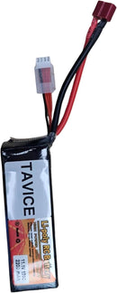 TAVICE Replacement 3S LiPo Battery 11.1V 2200mAh with Deans Connector Compatible with RC Cars, Trucks & Airplanes - Battery Mate