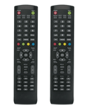 Tavice Replacement TV Remote Control 2 Pack – Compatible with KOGAN KALED55XXXZD, KALED19DVDZB, KALED24DVDZC - Battery Mate