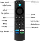 TAVICE Replacement Voice Remote 2 Pack for Amazon Fire TV Stick – Compatible with Alexa Voice Remote (3rd Gen, 2nd Gen, 4K, 4K Max, Lite) - Battery Mate