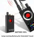 TAVICE RF Signal Detector, Wireless Signal Scanner, Portable Device Finder and Privacy Protection Tool for Travel and Personal Security - Battery Mate