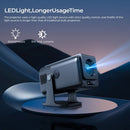 Tavice Smart Projector 4K Ultra HD with Android 13.0 | works Outdoor & Indoor | Dual WiFi & Speakers - Tavice
