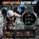 Tavice Sports Smart Watch with Bluetooth Calls, Heart Rate & Health Monitoring, 1.39" Touch Screen | Pedometer, Sleep & Calorie Detection - Tavice