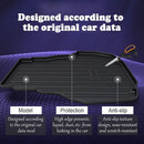 TAVICE Trunk Cargo Mat Boot Liner for Audi Q7 SQ7 2015-2021 Heavy Duty Luggage Tray - Tavice