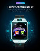 Tavice TZ1 Bluetooth Smart Watch with Touchscreen | Camera, Pedometer, Sleep Monitor, Notifications & Multi-Language Support - Battery Mate