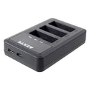 TAVICE Ultra Fast Charging USB Triple Battery Charger for GoPro HERO3 HERO3+ HERO4 Action Cameras | Charger Only Compact Fast USB - Battery Mate