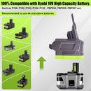 Tavice V7/V8 Battery Adapter, for Ryobi 18V ONE+ Battery Work for Dyson V7+V8 Series Vacuum Cleaner (V7 V8 Common) - Tavice