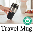 Thermos Water Travel Mug Vacuum Flask Hot Cold Drinks Insulated Coffee Cup 500ml - Tavice