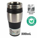 Thermos Water Travel Mug Vacuum Flask Hot Cold Drinks Insulated Coffee Cup 500ml - Tavice