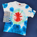 Tie Dye Kit 5 Colours Kits One Step Fabric Rainbow Neon Carousel Ultimate Art AU - Tavice