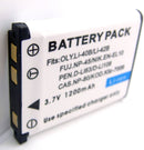 Two - Pack Replacement Battery for OLYMPUS Li - 40B and Li - 42B, compatible with OLYMPUS FE - 220, FE - 230, FE - 340, FE - 360, FE - 4030, TG - 310, and VR - 310 models - Tavice