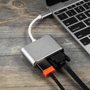 Type-C 3.1 to 4K HDMI +VGA Port USB-C HUB Adapter Converter For MacBook iPad Pro - Battery Mate