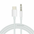Type C USB-C to 3.5mm Male Audio AUX Cable Adapter For Car Stereo - Battery Mate