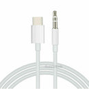 Type C USB-C to 3.5mm Male Audio AUX Cable Adapter For Car Stereo - Battery Mate