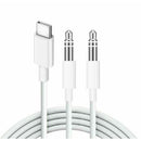 Type C USB-C to 3.5mm Male Audio AUX Cable Adapter For Car Stereo - Battery Mate