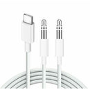 Type C USB-C to 3.5mm Male Audio AUX Cable Adapter For Car Stereo - Battery Mate