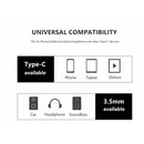 Type C USB-C to 3.5mm Male Audio AUX Cable Adapter For Car Stereo - Battery Mate