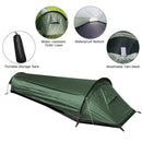 Ultralight Bivy Camping Tent Waterproof Sleeping Bag Travel Backpack Single Tent - Tavice