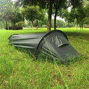 Ultralight Bivy Camping Tent Waterproof Sleeping Bag Travel Backpack Single Tent - Tavice