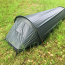 Ultralight Bivy Camping Tent Waterproof Sleeping Bag Travel Backpack Single Tent - Tavice