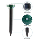 Ultrasonic Solar Powered Rodent Mole Rat Mouse Repeller Deterrent Control - Tavice