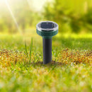 Ultrasonic Solar Powered Rodent Mole Rat Mouse Repeller Deterrent Control - Tavice