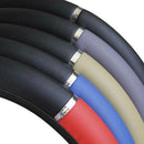 Universal 15" 38cm Leather Black Red Auto Car Steering Wheel Cover Non-.cg - Tavice