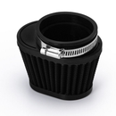 Universal Black Metal Pod Air Filter With Clamp For Car Motorcycle - Tavice