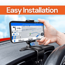 Universal Dashboard Car Mount Phone Holder – Compatible with iPhone 16, Samsung S25 & More - Tavice