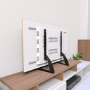 Universal Table Top TV Stand Legs Mount LED LCD Flat TV Screen 37-75" Bracket - Tavice