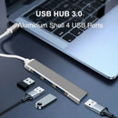 USB C HUB 3.0 Type C 4-Port Multi-Splitter OTG Adapter For Laptop Mac PC Android - Tavice