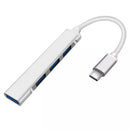 USB C HUB 3.0 Type C 4-Port Multi-Splitter OTG Adapter For Laptop Mac PC Android - Tavice