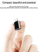 USB - C to USB 3.0 Adapter (2 - Pack) – Type - C to USB OTG Converter, Compatible with MacBook Pro 2023, iMac, iPad Mini 6/Pro, and Thunderbolt 4/3 Devices - Tavice