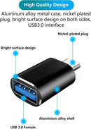 USB - C to USB 3.0 Adapter (2 - Pack) – Type - C to USB OTG Converter, Compatible with MacBook Pro 2023, iMac, iPad Mini 6/Pro, and Thunderbolt 4/3 Devices - Tavice